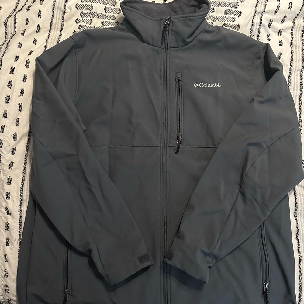 Men’s Fleece Lined Columbia Jacket- Size 2XL